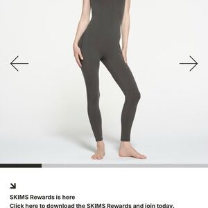 SKIMS Outdoor Cami Jumpsuit in Onyx 4X Sold out online